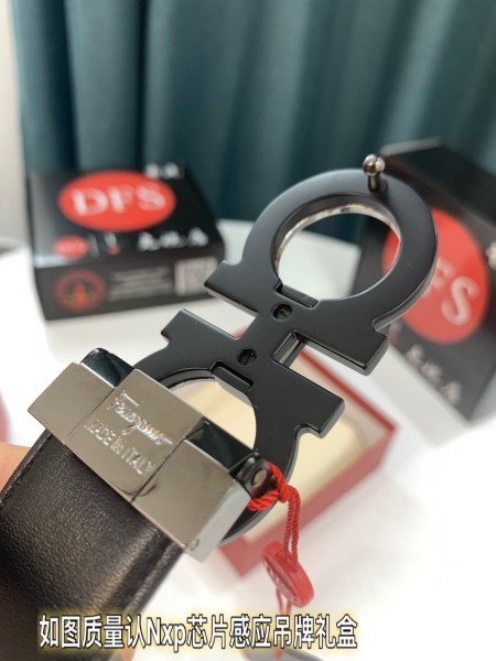 Streetwear Belt Ferragamo 319530 size:3.5cm