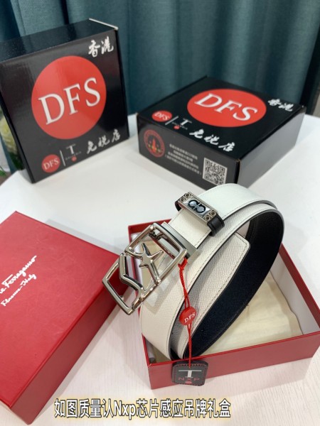 Streetwear Belt Ferragamo 319621 size:3.5cm