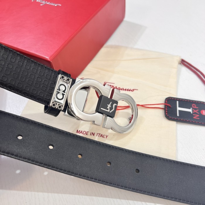 Streetwear Belt Ferragamo 319606 size:3.5cm