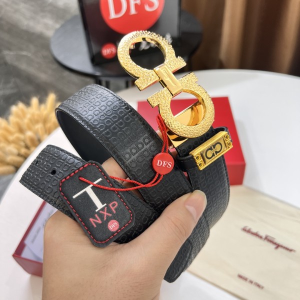 Streetwear Belt Ferragamo 319662 size:3.5cm