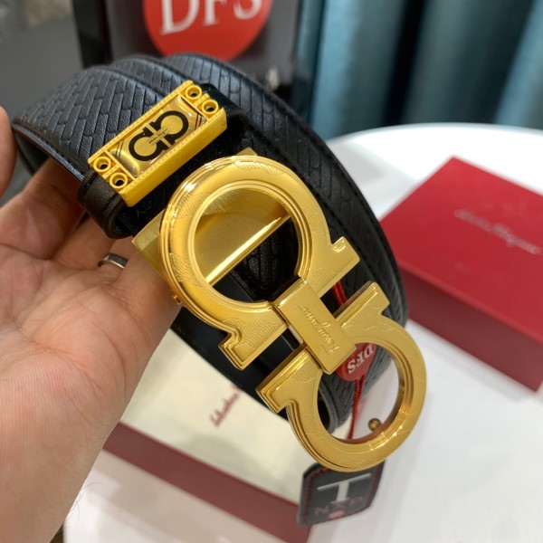 Streetwear Belt Ferragamo 319457 size:3.5cm