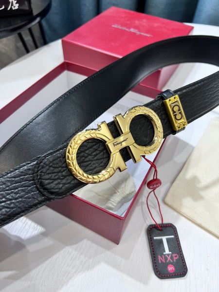 Streetwear Belt Ferragamo 319618 size:3.5cm