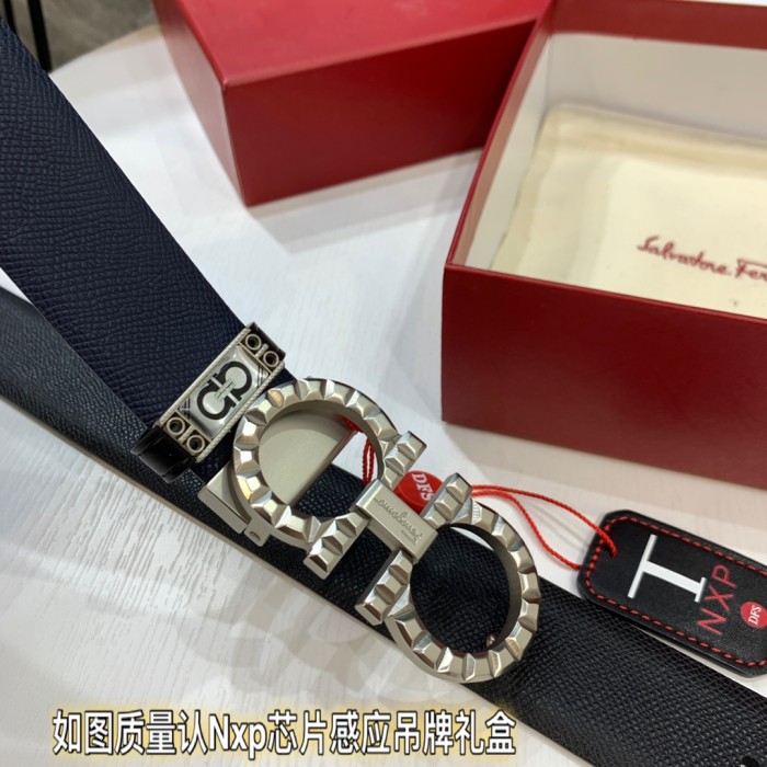 Streetwear Belt Ferragamo 319445 size:3.5cm