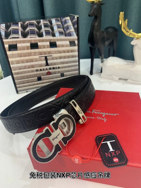 Streetwear Belt Ferragamo 319526 size:3.5cm