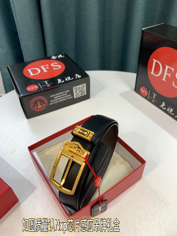 Streetwear Belt Ferragamo 319478 size:3.5cm