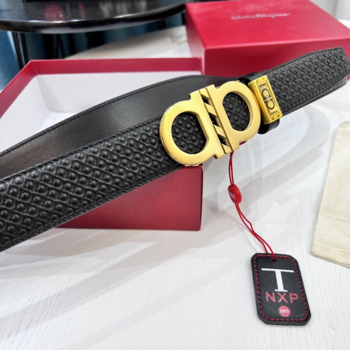 Streetwear Belt Ferragamo 319563 size:3.5cm