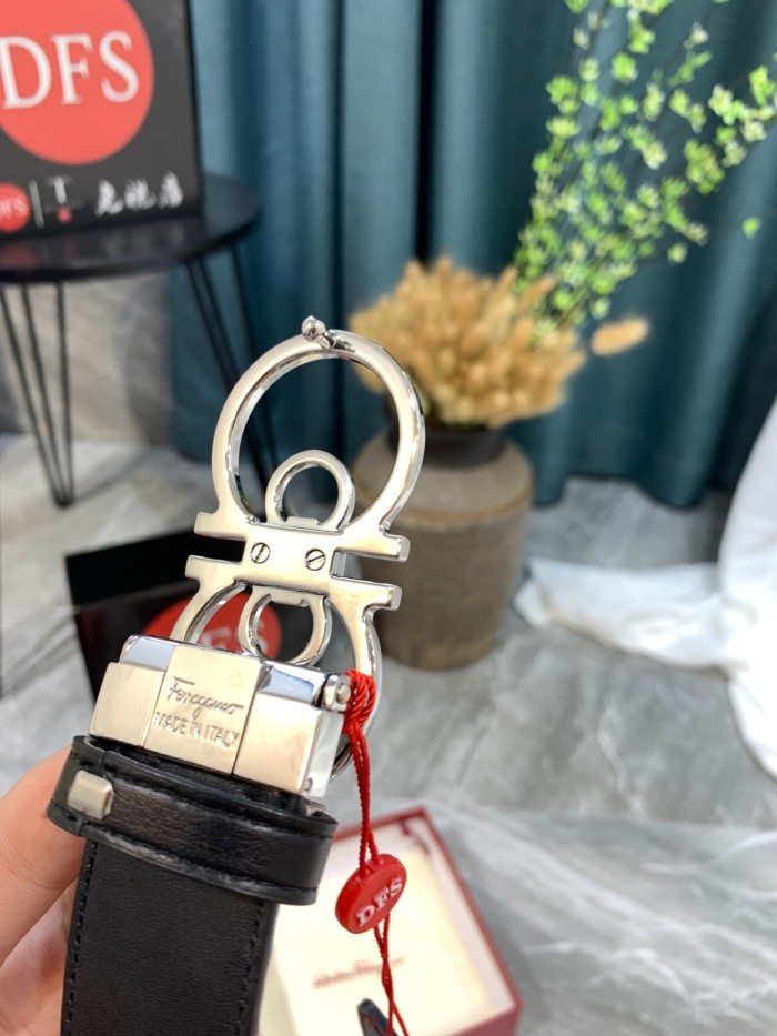 Streetwear Belt Ferragamo 319781 size:3.5cm