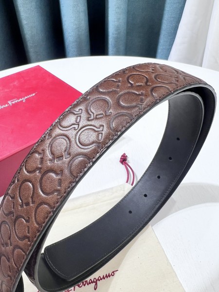 Streetwear Belt Ferragamo 319550 size:3.5cm