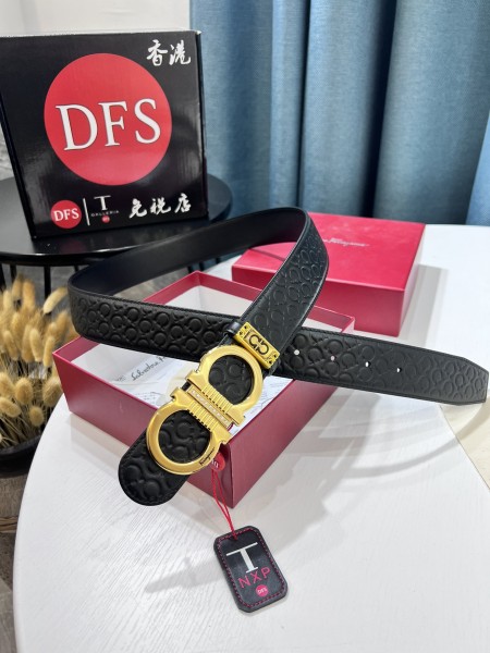 Streetwear Belt Ferragamo 319645 size:3.5cm