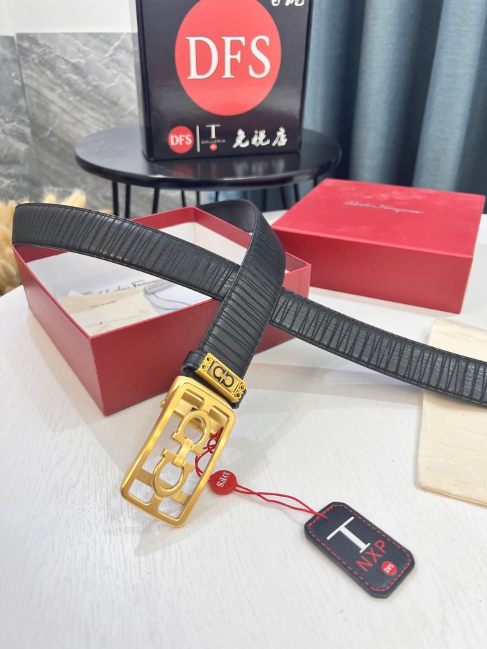 Streetwear Belt Ferragamo 319671 size:3.5cm