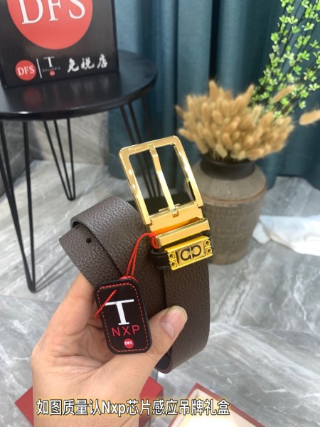 Streetwear Belt Ferragamo 319535 size:3.5cm