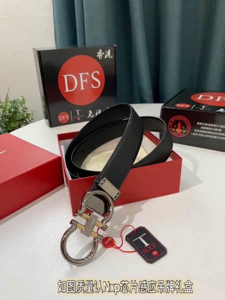 Streetwear Belt Ferragamo 319506 size:3.5cm