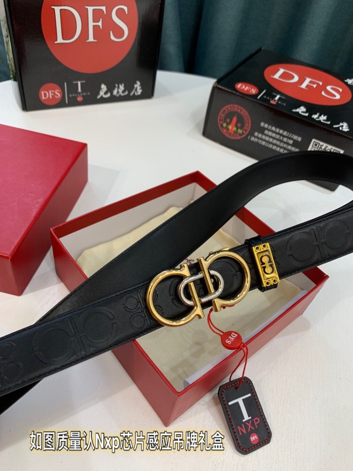 Streetwear Belt Ferragamo 319482 size:3.5cm