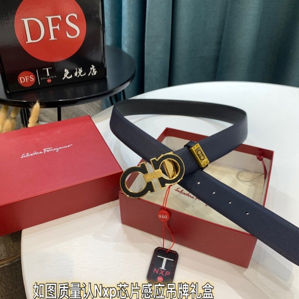 Streetwear Belt Ferragamo 319440 size:3.5cm