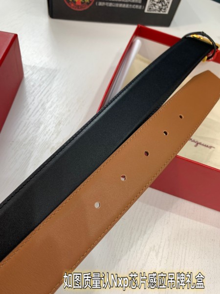 Streetwear Belt Ferragamo 319749 size:3.5cm