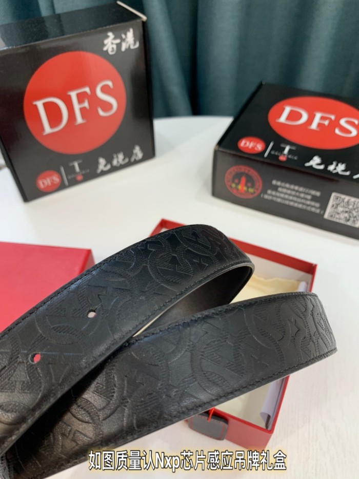 Streetwear Belt Ferragamo 319483 size:3.5cm