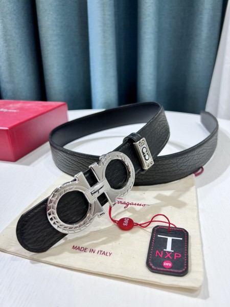 Streetwear Belt Ferragamo 319617 size:3.5cm