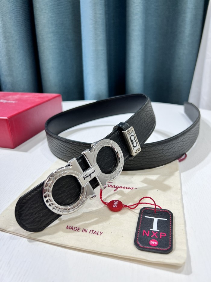 Streetwear Belt Ferragamo 319617 size:3.5cm