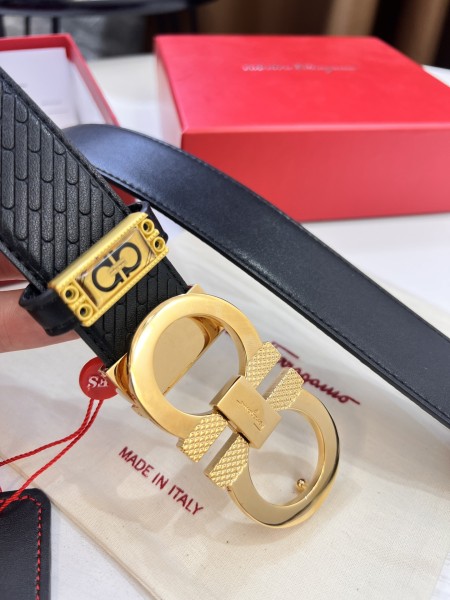 Streetwear Belt Ferragamo 319796 size:3.5cm