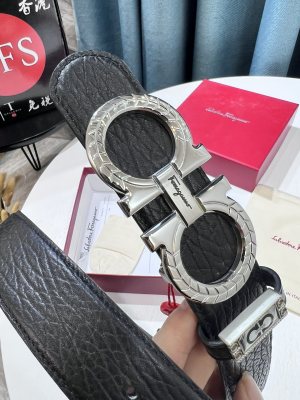 Streetwear Belt Ferragamo 319617 size:3.5cm