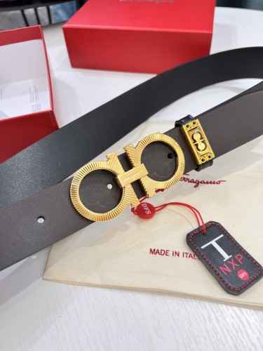 Streetwear Belt Ferragamo 319698 size:3.5cm