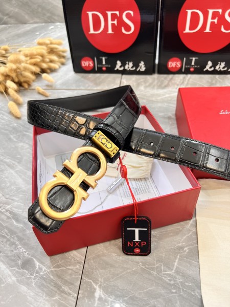 Streetwear Belt Ferragamo 319850 size:3.5cm