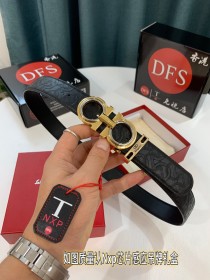 Streetwear Belt Ferragamo 319285 size:3.5cm