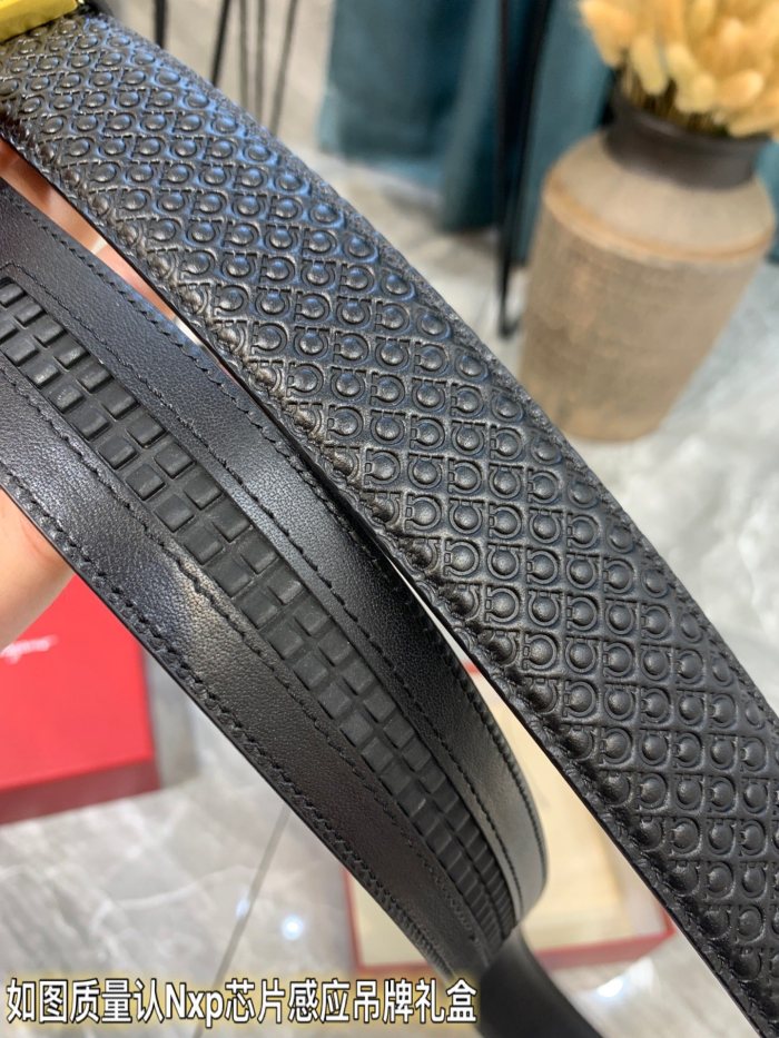 Streetwear Belt Ferragamo 319365 size:3.5cm