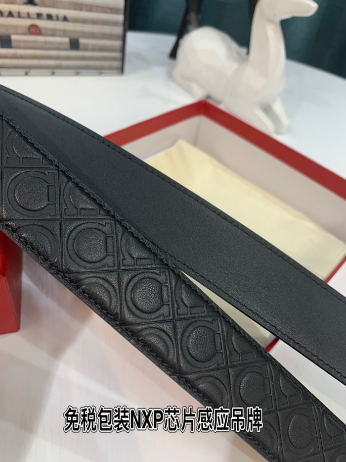 Streetwear Belt Ferragamo 319170 size:3.5cm