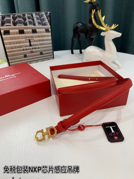 Streetwear Belt Ferragamo 319164 size:3.5cm