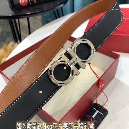 Streetwear Belt Ferragamo 319436 size:3.5cm