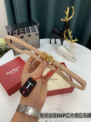 Streetwear Belt Ferragamo 319162 size:3.5cm