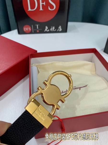 Streetwear Belt Ferragamo 319223 size:3.5cm