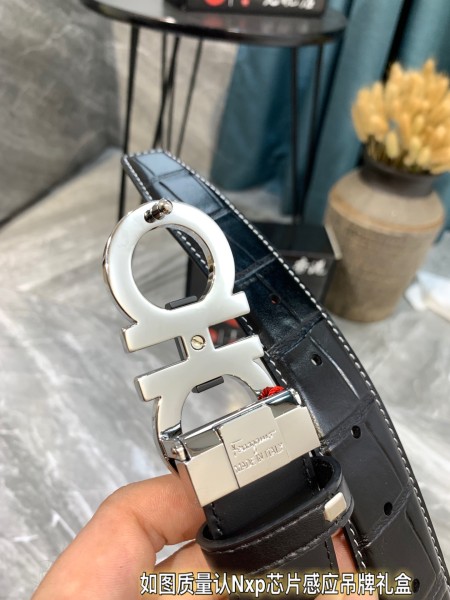 Streetwear Belt Ferragamo 319327 size:3.5cm