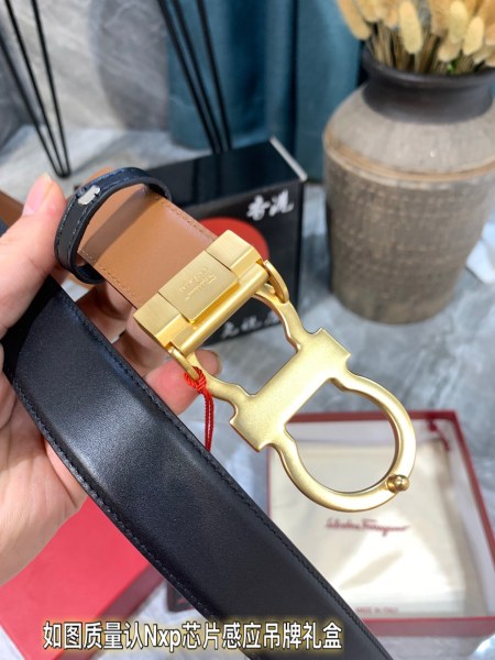 Streetwear Belt Ferragamo 319369 size:3.5cm