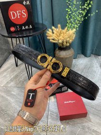 Streetwear Belt Ferragamo 319391 size:3.5cm