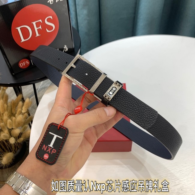 Streetwear Belt Ferragamo 319400 size:3.5cm