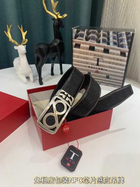 Streetwear Belt Ferragamo 319259 size:3.5cm