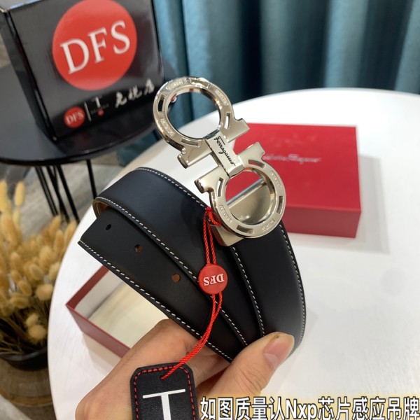 Streetwear Belt Ferragamo 319436 size:3.5cm