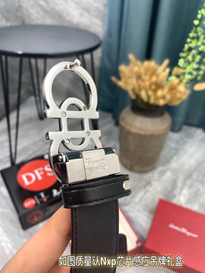 Streetwear Belt Ferragamo 319323 size:3.5cm