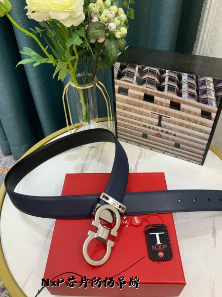 Streetwear Belt Ferragamo 319153 size:3.5cm