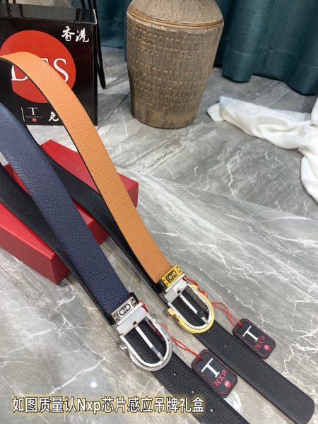 Streetwear Belt Ferragamo 319373 size:3.5cm