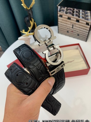 Streetwear Belt Ferragamo 319191 size:3.5cm
