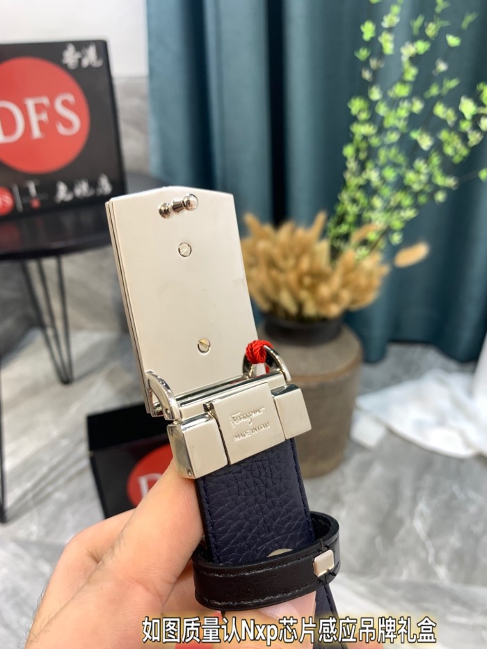 Streetwear Belt Ferragamo 319315 size:3.5cm