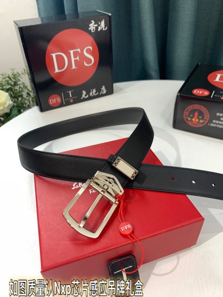 Streetwear Belt Ferragamo 319247 size:3.5cm