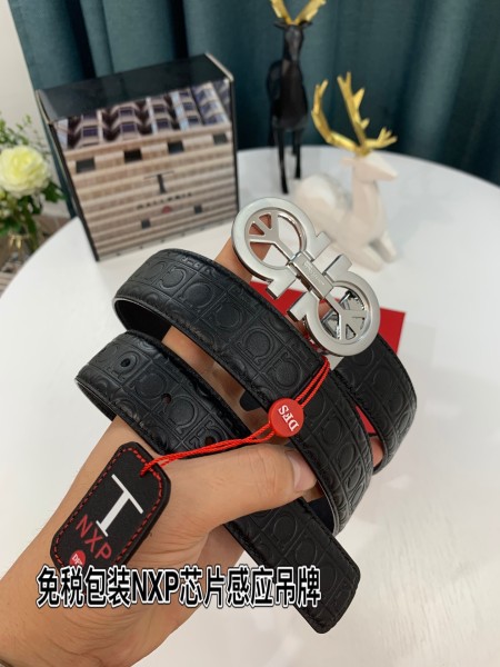 Streetwear Belt Ferragamo 319199 size:3.5cm
