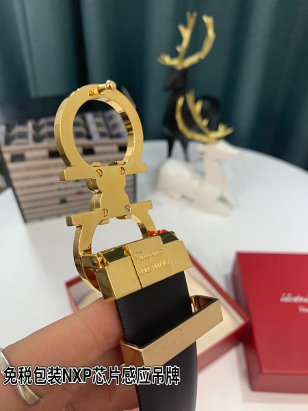 Streetwear Belt Ferragamo 319175 size:3.5cm