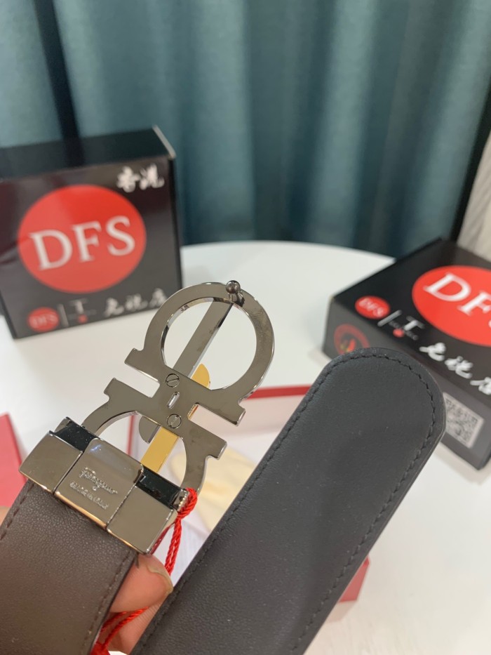 Streetwear Belt Ferragamo 319296 size:3.5cm