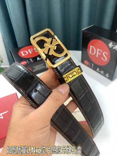 Streetwear Belt Ferragamo 319271 size:3.5cm