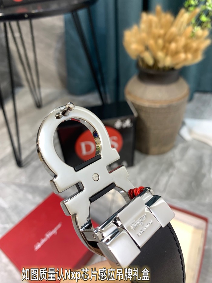 Streetwear Belt Ferragamo 319306 size:3.5cm